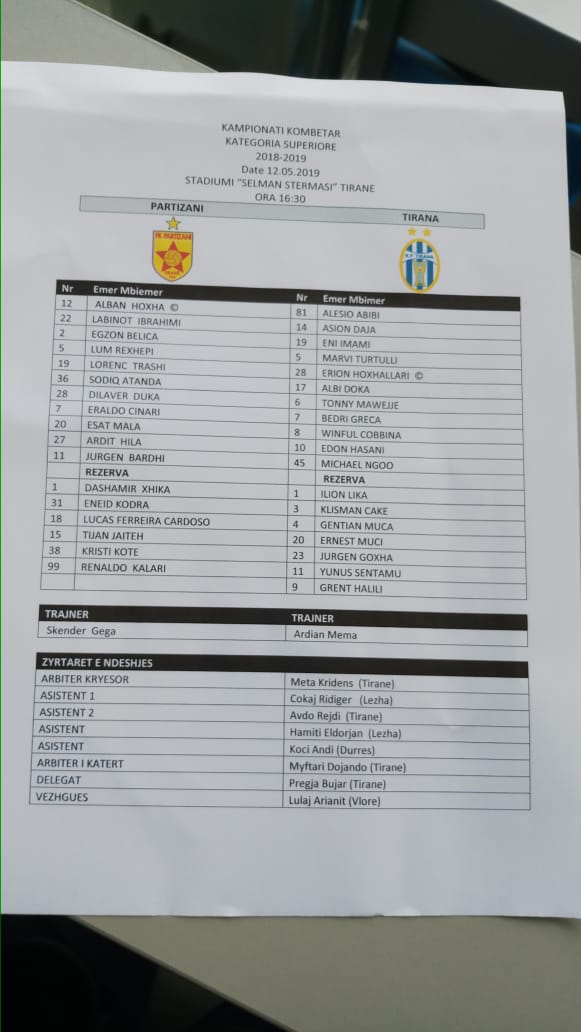 Formacionet