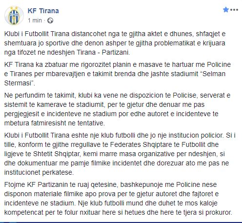 kf tirana