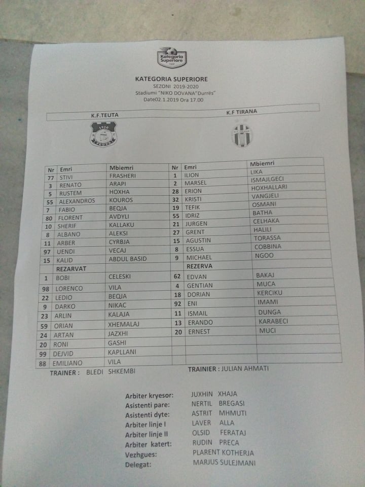 Formacionet