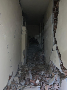 Apartamenti i Darko Nikac, i shkatërruar
