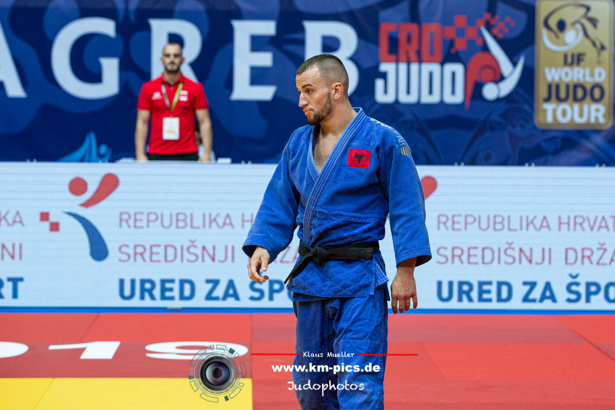 Zagreb, Croatia, July 26 - Indrit Cullhaj (ALB) - Grand Prix Zagreb 2019 (Photo © by Klaus Mueller. All rights reserved. Including image always credited to Klaus Mueller)