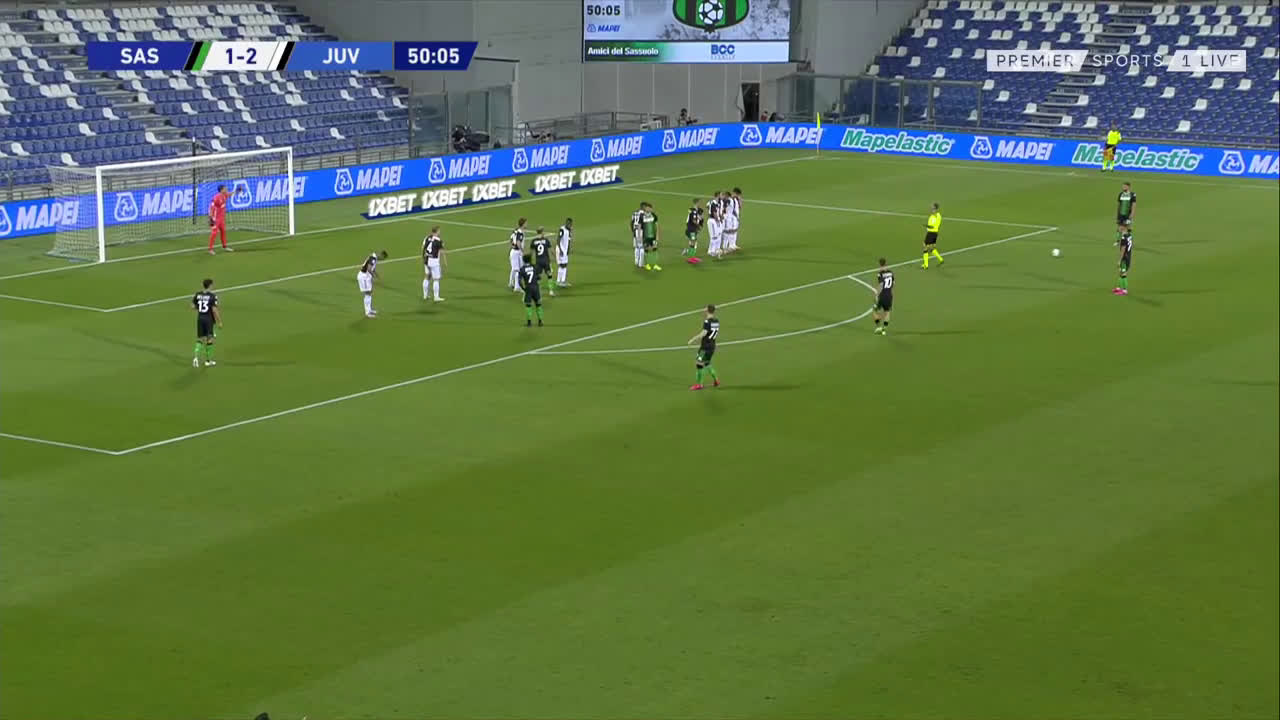 sasuolo vs juventus