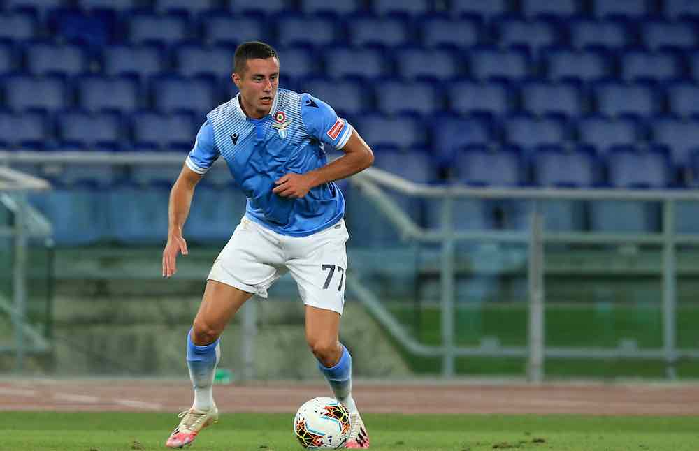 Italy: Serie A : SS Lazio beat Brescia Calcio Adam Marusic (Lazio) in action during the Serie A match between SS Lazio a