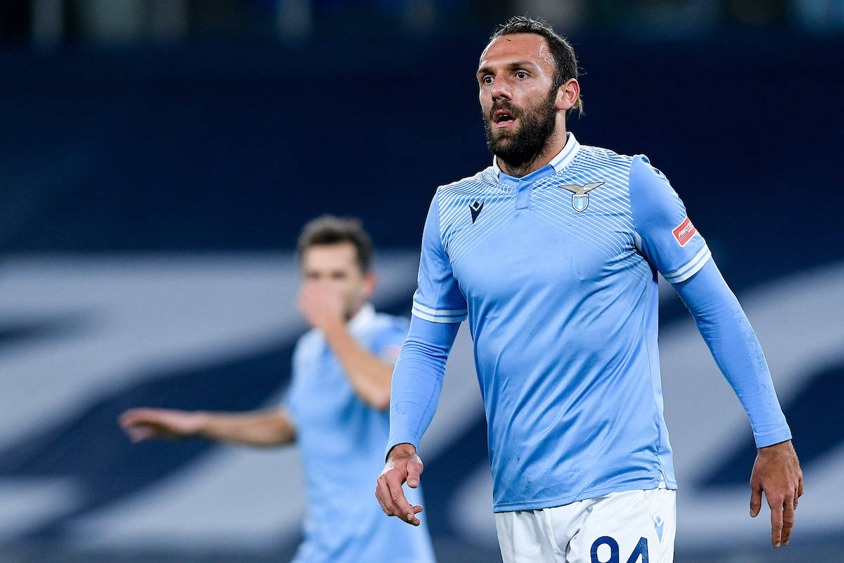 Vedat Muriqi of SS Lazio during the Serie A match between SS Lazio and Sassuolo Calcio at Stadio Olimpico, Rome, Italy o