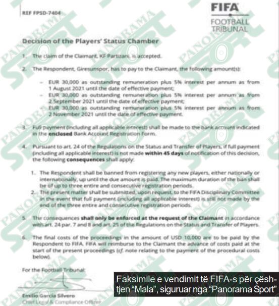ESAT MALA FIFA DOKUMENTI PARTIZANI (1)