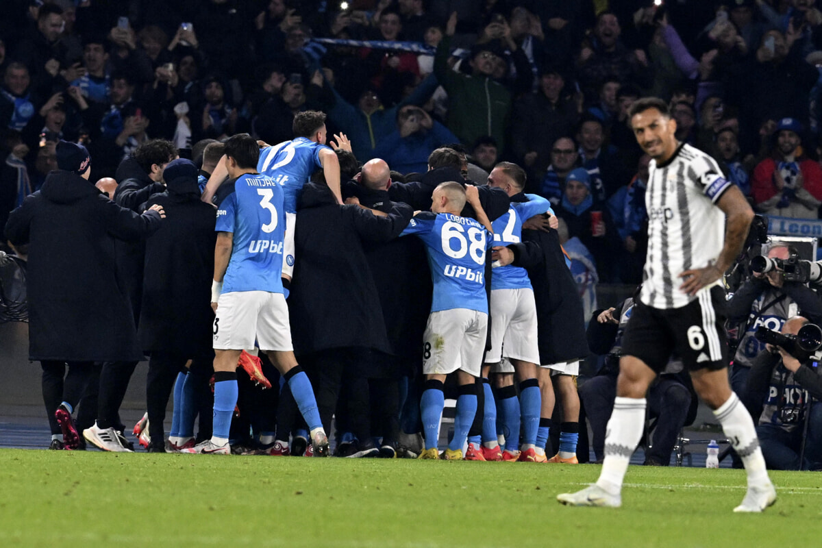 Napoli-Juventus 5-1 Danilo (ANSA)-2