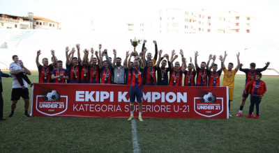 Vllaznia, Kampione e Shqipërisë për U21 në edicionin 2022-2023