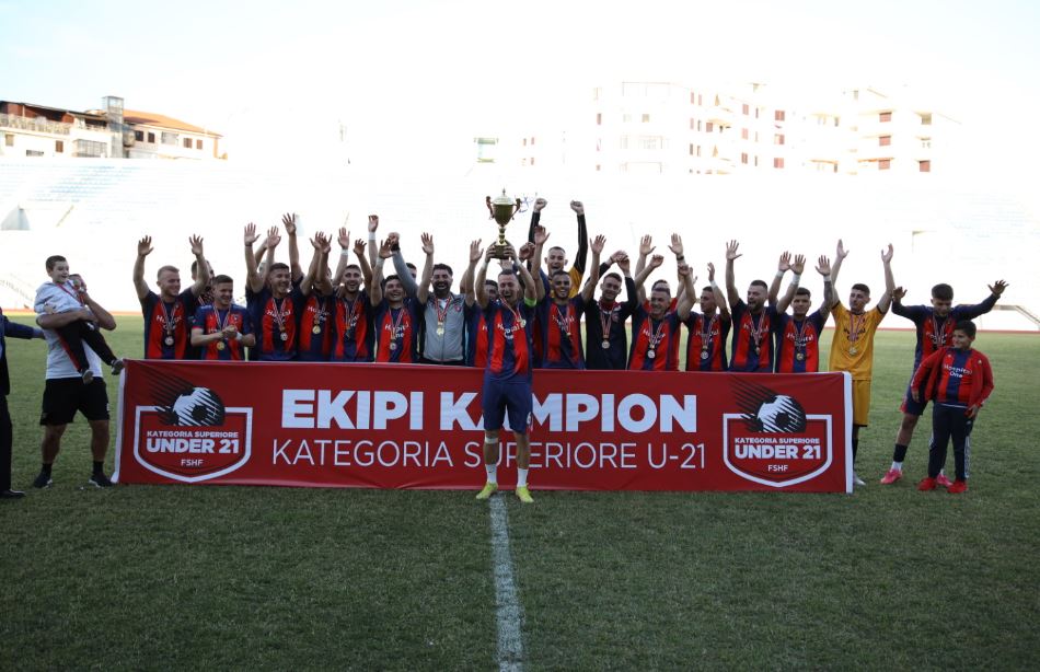 Vllaznia, Kampione e Shqipërisë për U21 në edicionin 2022-2023