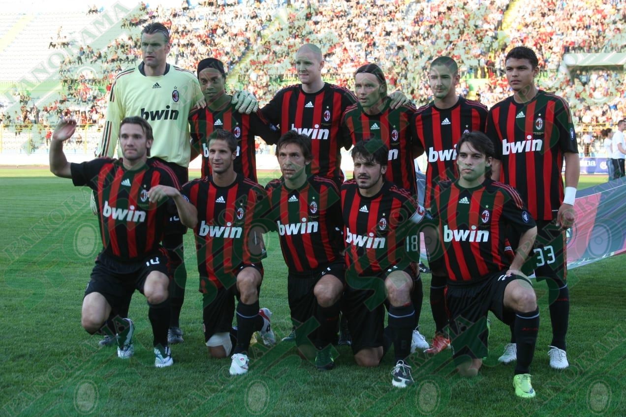Milani në Tiranë, më 12 maj 2009, miqësore me Kombëtaren B të Shqipërisë 
