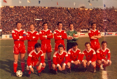 Portieri Halim Mersini në ndeshjen Shqipëri-Angli 