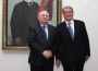 Berisha-Gorbaçov Kryeministri Berisha me ish Presidentin e Bashkimit Sovjetik, Mihail Gorbaçov