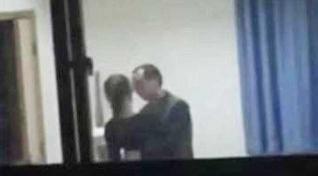 VID: Teacher Filmed Kissing Student In His Office