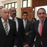 Sepp Blatter dhe sfidanti, princi Ali i Jordanisë