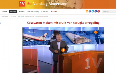 Artikulli në agjencinë holandeze të lajmeve