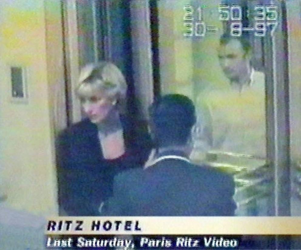 Lady D ne hotel Ritz ne Paris