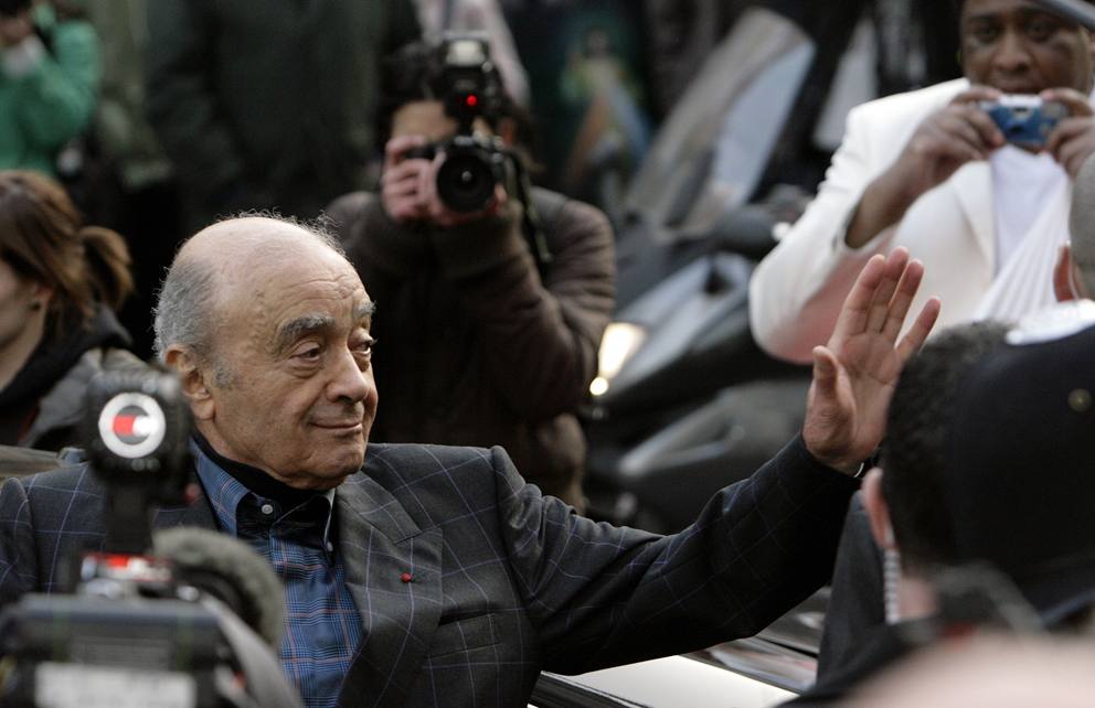 Mohamed Al Fayed, babai i Dody, ne Gjykaten e Londres ne shkurt 2008 ku akuzoi Mbreterine dhe Sherbimin Sekret