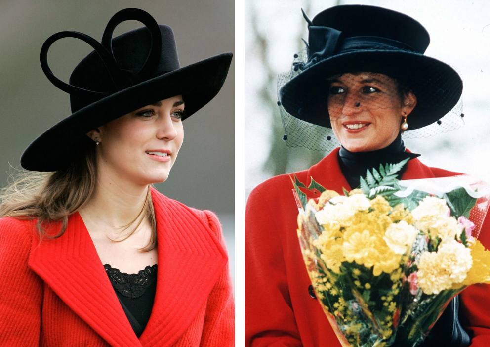 Ngjashmerite mes Lady D dhe Kate Middleton