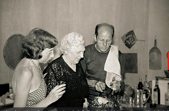 Jackson Pollock me gruan dhe të ëmën