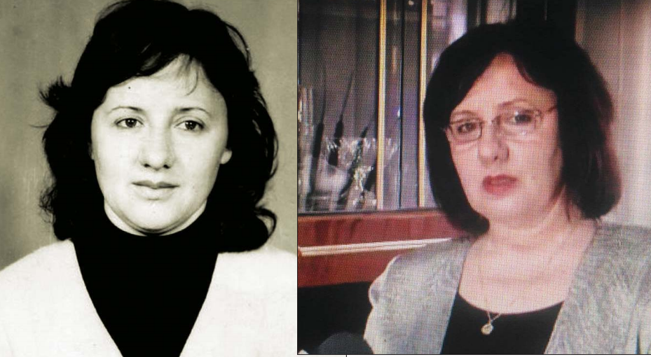 Alma Liço përpara disa vitesh dhe sot (djathtas)