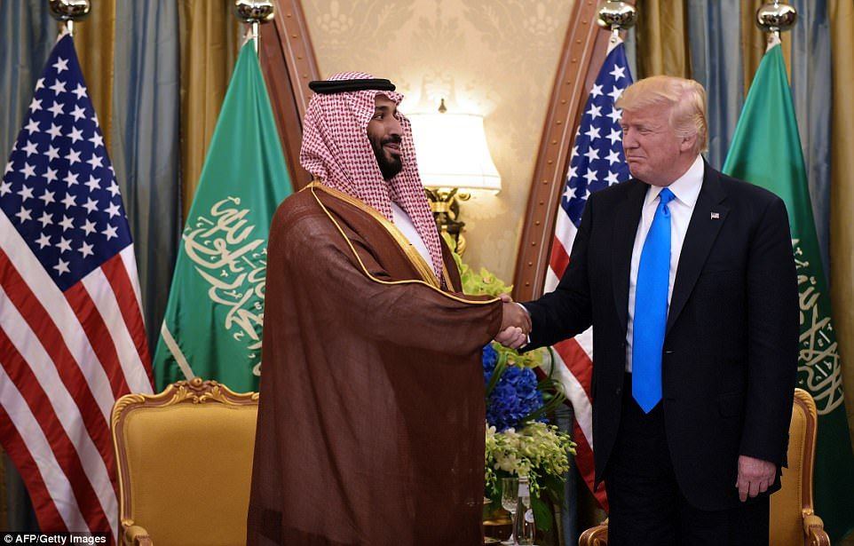 Donald Trump ne takim me Princ Mohammed bin Salman