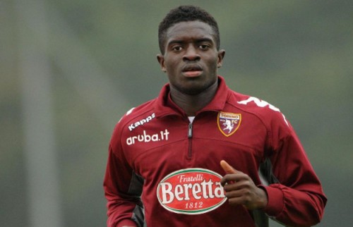 Foto Daniele Badolato - LaPresse 11 10 2012 Torino Sport Allenamento Torino FC Nella foto : Abou Diop Foto Daniele Badolato - LaPresse 11 10 2012 Turin Sport Torino FC training session In the picture Abou Diop