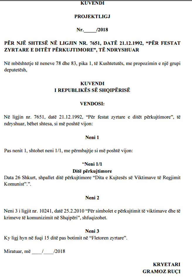 projektligji i PD