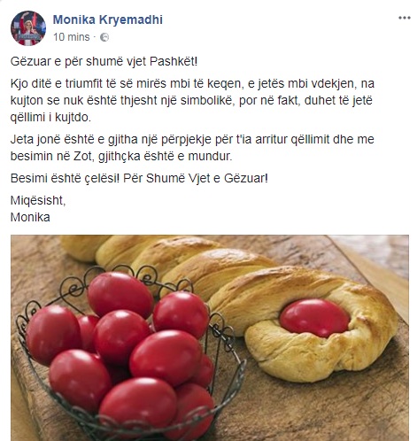 kryemadhi pashke