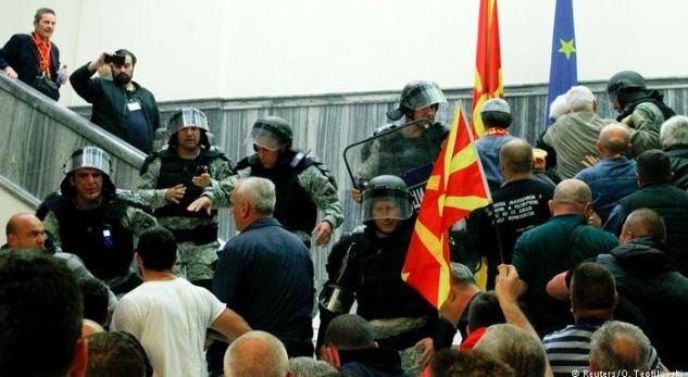 perleshja ne kuvendin e maqedonise