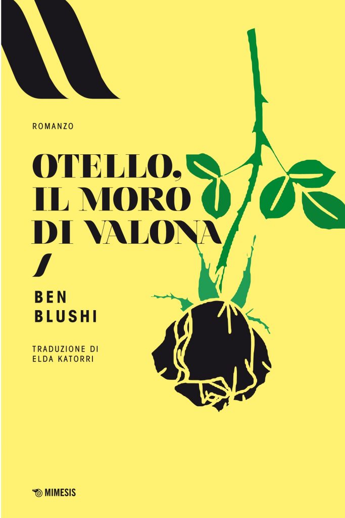 Kopertina e librit, “Otello, Arapi i Vlorës”, i përkthyer në gjuhën italiane