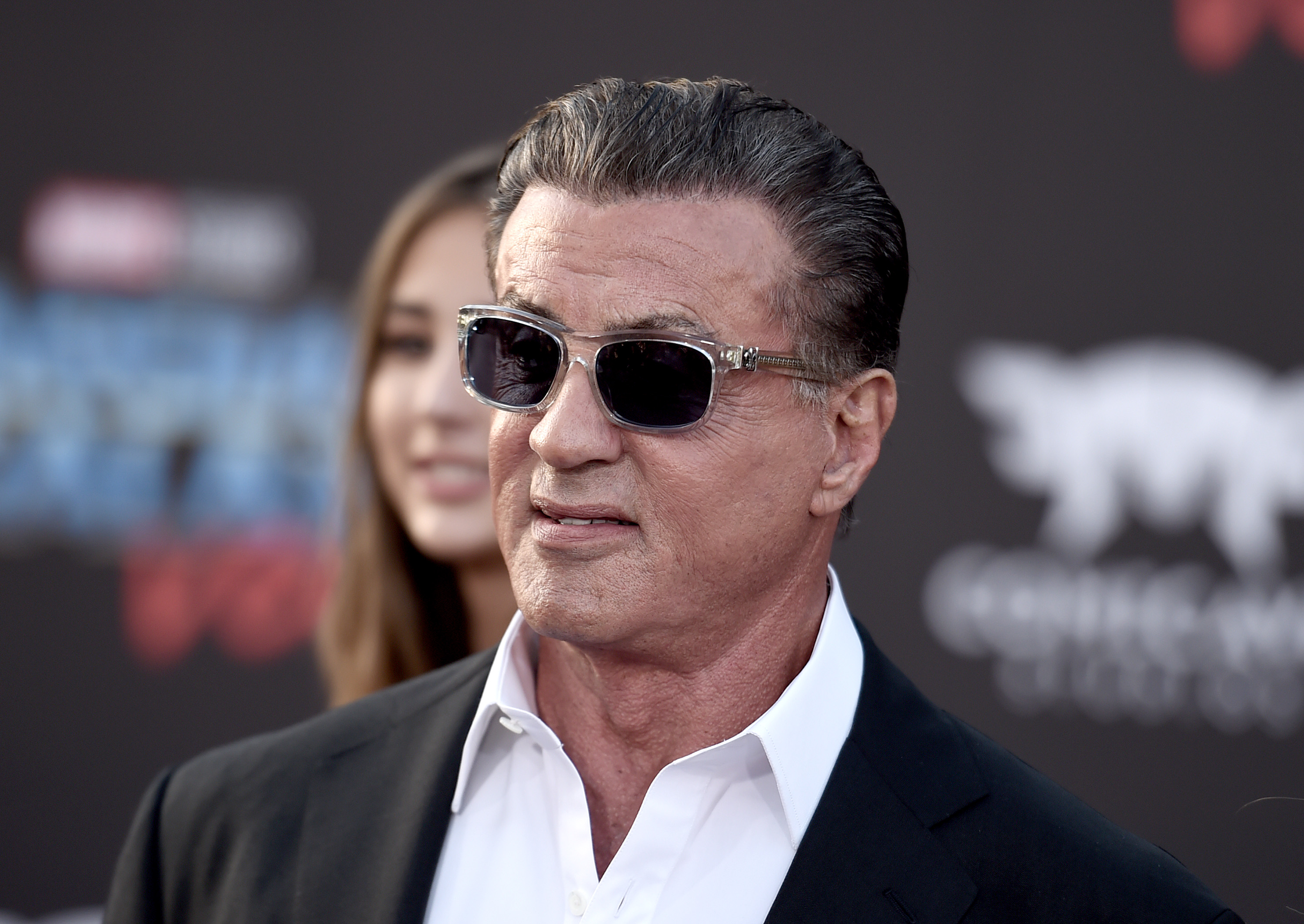 Mandatory Credit: Photo by Richard Shotwell/REX/Shutterstock (8618784eh) Sylvester Stallone 'Guardians of the Galaxy Vol. 2' film premiere, Arrivals, Los Angeles, USA - 19 Apr 2017