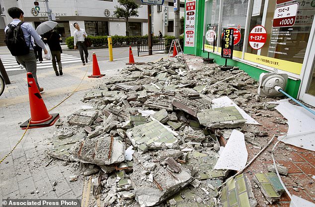 APTOPIX Japan Earthquake