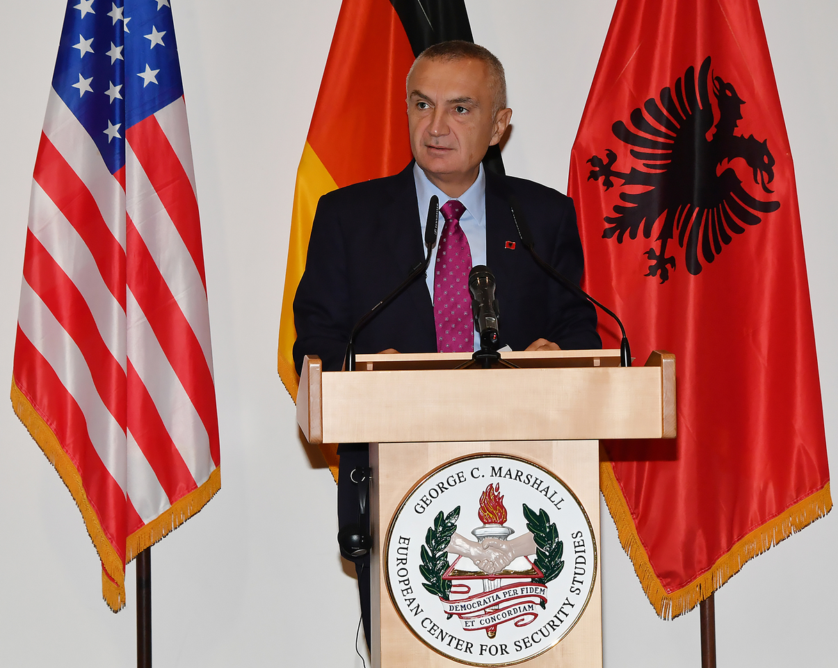 President of Albania Ilir Meta