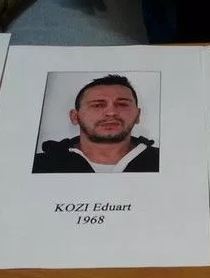 Eduard Kozi, foto e publikuar nga mediat italiane