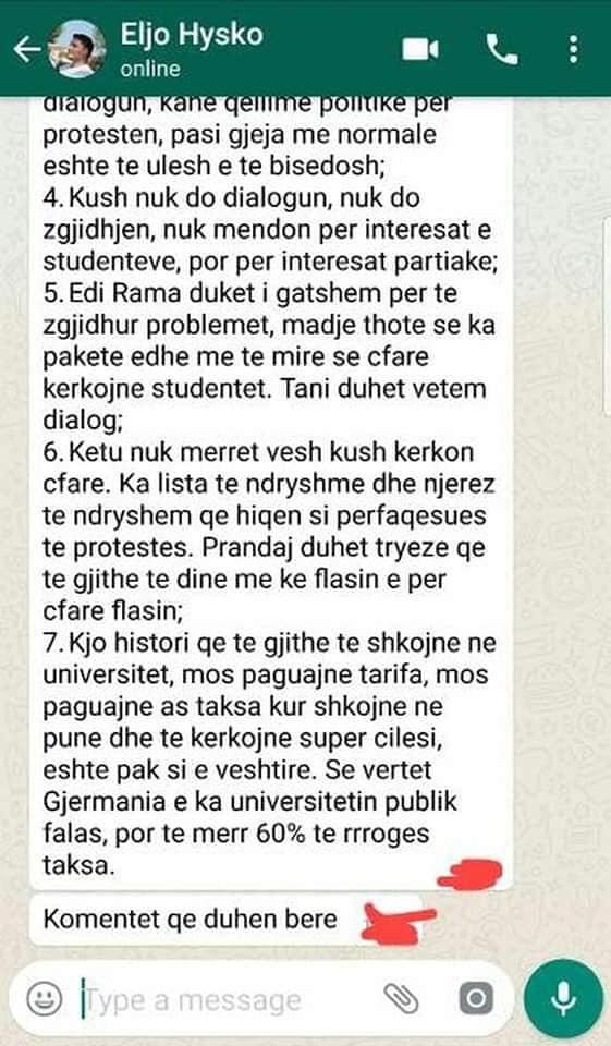 Mesazhet eljo hyskoe