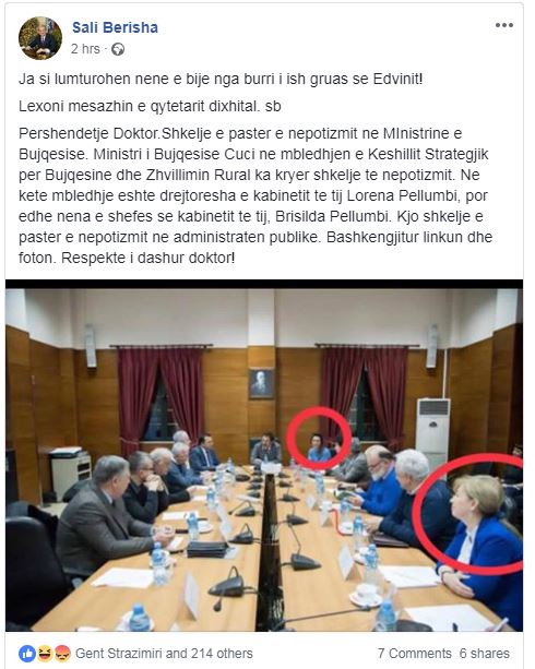 Sali-BErisha-nepotizmi