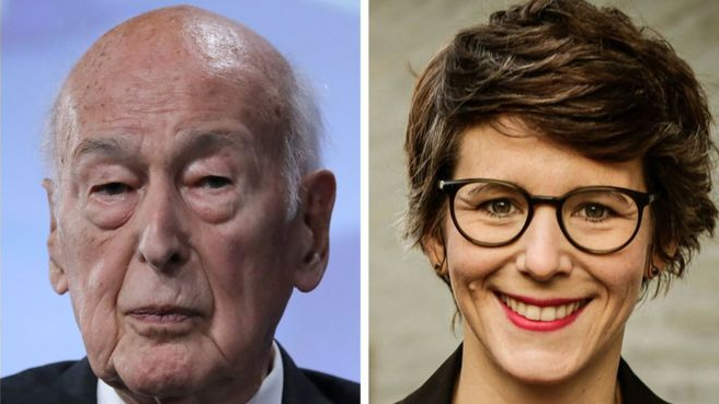 Valéry Giscard d'Estaing dhe Ann-Kathrin Stracke'