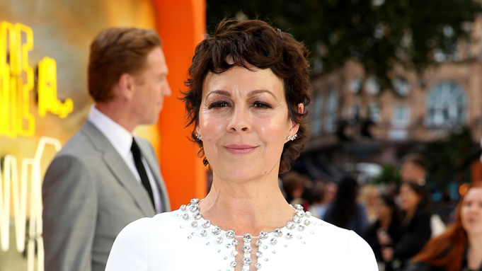 Once Upon A Time... In Hollywood UK Premiere - London. Helen McCrory attending the Once Upon A Time... In Hollywood UK premiere in Leicester Square, London. Picture date: Tuesday July 30, 2019. See PA story SHOWBIZ Hollywood. Photo credit should read: Isabel Infantes/PA Wire. URN:44397097 (Press Association via AP Images)