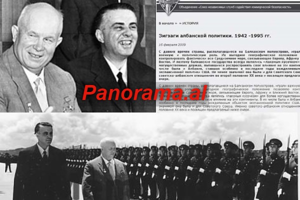 Enver Hoxha-Nikita-Hrushov-plani per pushimin e Shqiperise