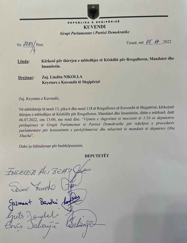 shkresa e alibeajt