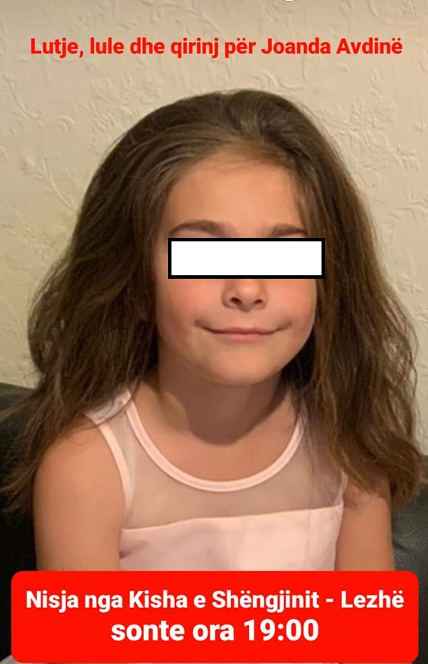 Foto e viktimes, e publikuar nga Dom Gjergj Meta ne Facebook