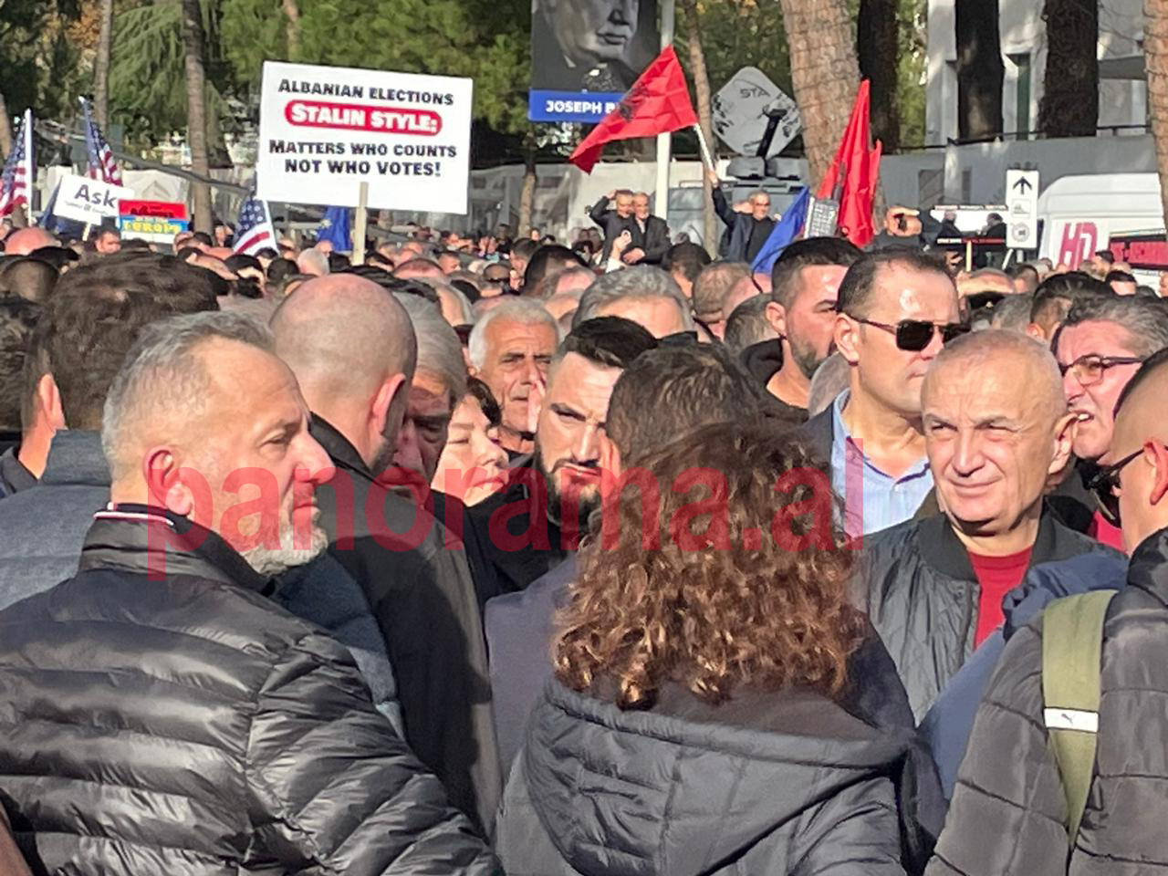 sali berisha proteste grusht gjakosje16