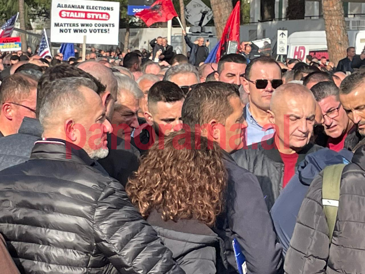 sali berisha proteste grusht gjakosje18