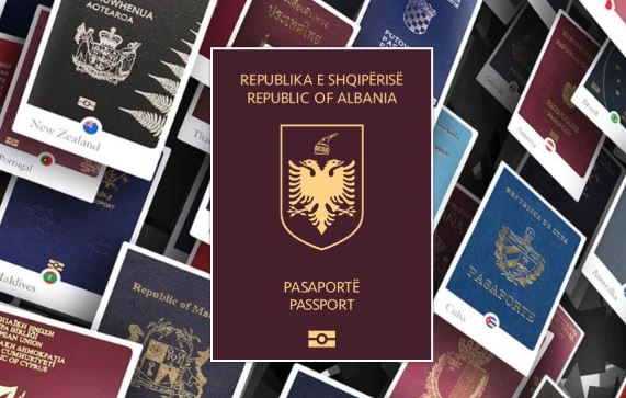 pasaporta shqiptare