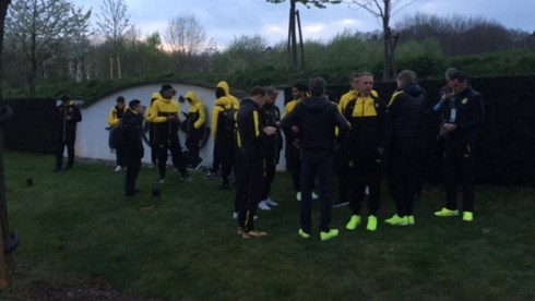 Dortmund lojtaret shperthimi