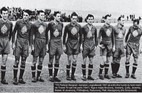 partizan beograd 1947