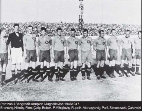 partizani beogradit 1946-1947