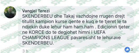 prifti korcar koment
