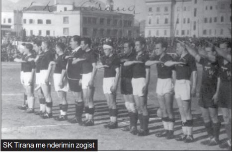 SK Tirana me nderimin zogist