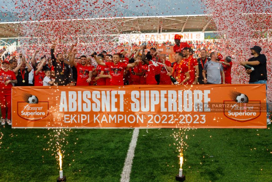 partizani kampion titulli