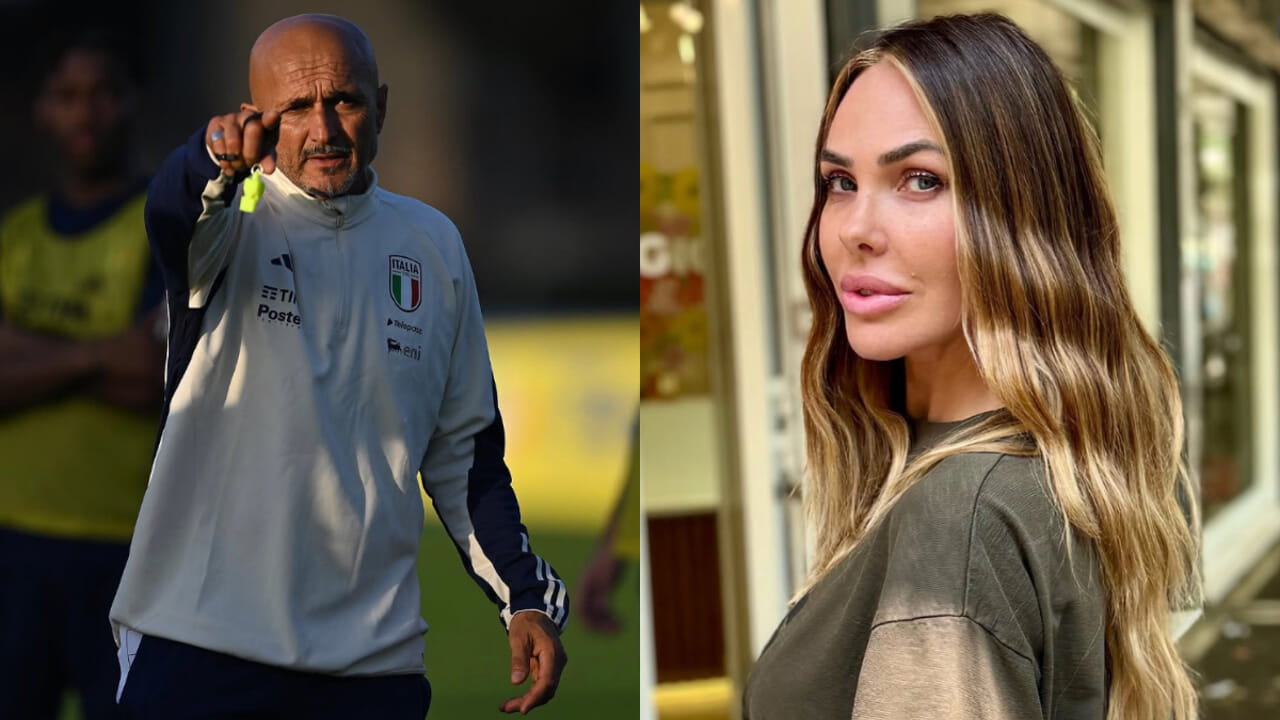 Luciano Spalletti e Ilary Blasi (foto_ Instagram)